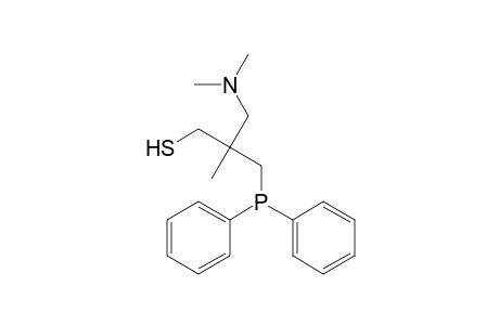2-( Diphenylphosphanylmethyl)-2-( sulfanylmethyl)-N, N-dimethylpropanamine