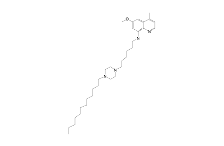 N-[6-[4-Dodecyl-1-piperazinyl]hexyl]-6-methoxy-4-methyl-8-quinolinamine