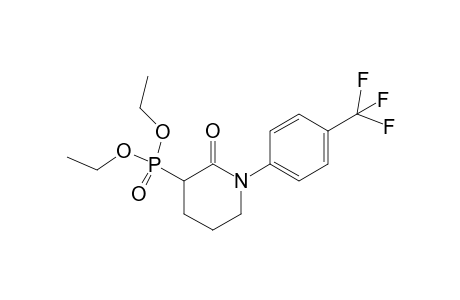 [2-Oxo-1-(4-trifluoromethyl-phenyl)-piperidin-3-yl]-phosphonic acid diethyl ester