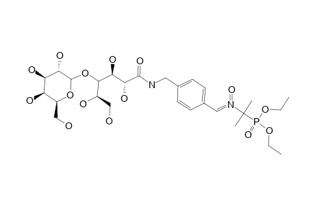 DIETHYL-[1-METHYL-1-[4-(LACTOBIONAMIDOMETHYLENE)-BENZYLIDENE]-AZINOYLETHYL]-PHOSPHONATE;LAMPPN