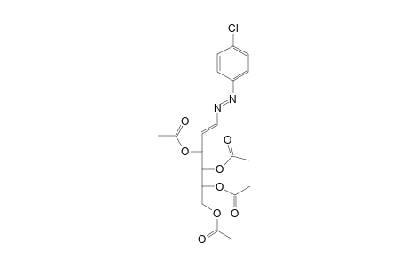 (1E,3E)-4-(Tetra-O-acetyl-D-arabino-tetritol-1-yl)-1-(4-chlorophenyl)-1,2-diaza-1,3-butandiene