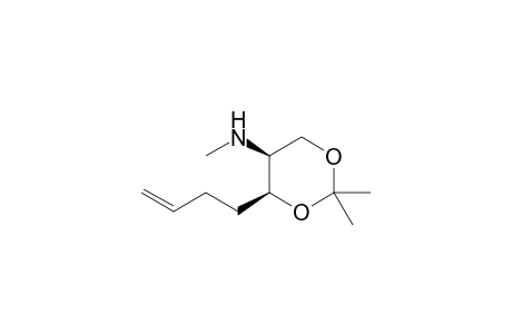 (4S,5S)-4-But-3-enyl-2,2-dimethyl-5-methylamino-1,3-dioxan