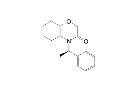 (4AS,8AS,1'S)-N-(1'-PHENYL)-ETHYL-4-OXA-PERHYDROCHINOLIN-2-ON