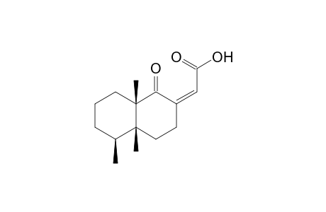 (4S,5R,10S)-(-)-aignopsanoic acid A