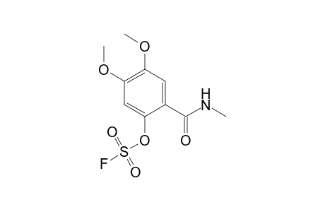 N-Methyl-4,5-dimethoxy-2-fluorosulfonyloxybenzamide