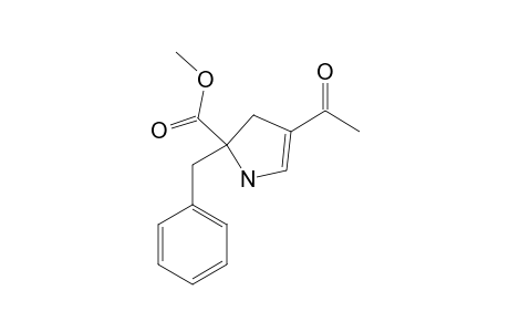 METHYL-4-ACETYL-2-BENZYL-2,3-DIHYDRO-1H-PYRROLE-2-CARBOXYLATE