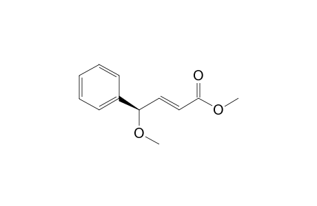 (E,4R)-4-methoxy-4-phenyl-2-butenoic acid methyl ester