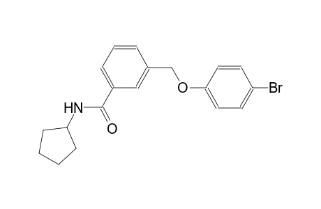 3-[(4-bromophenoxy)methyl]-N-cyclopentylbenzamide