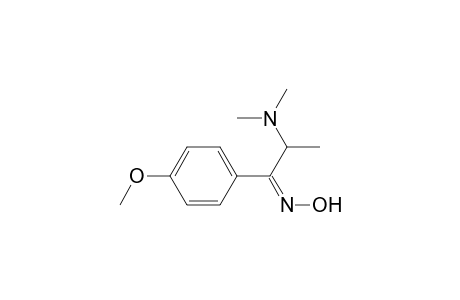 1-Propanone, 2-(dimethylamino)-1-(4-methoxyphenyl)-, oxime, (Z)-