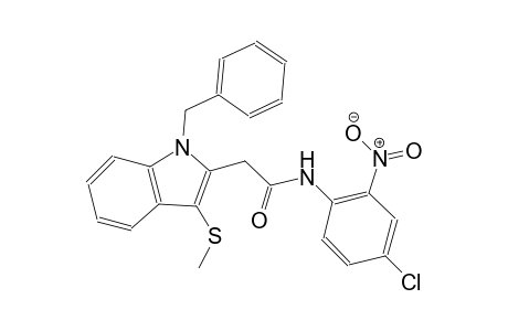 1H-indole-2-acetamide, N-(4-chloro-2-nitrophenyl)-3-(methylthio)-1-(phenylmethyl)-