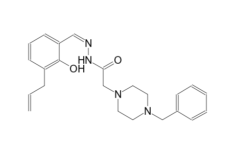 1-piperazineacetic acid, 4-(phenylmethyl)-, 2-[(Z)-[2-hydroxy-3-(2-propenyl)phenyl]methylidene]hydrazide