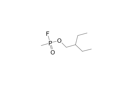 2-Ethylbutyl methylphosphonofluoridoate