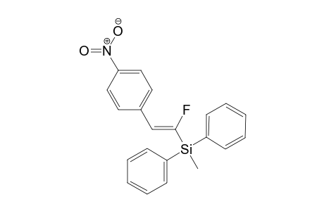 (E)-[1-Fluoro-2-[4'-(nitrophenyl)vinyl]methyldiphenylsilane
