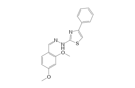 2-(2,4-Dimethoxybenzylidine)hydrazinyl-4-phenylthiazole