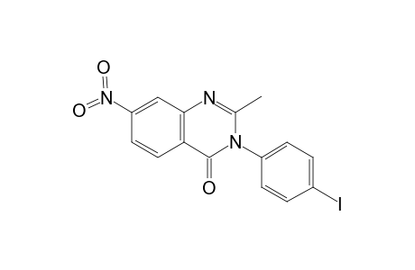 3-(4-Iodophenyl)-2-methyl-7-nitro-4(3H)-quinazolinone