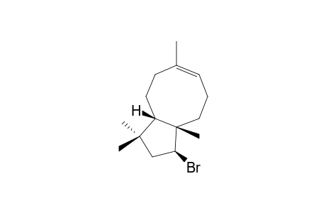 9-BETA-BROMO-4,8,11,11-TETRAMETHYL-BICYCLO-[6.3.0]-UNDECEN-4-ENE