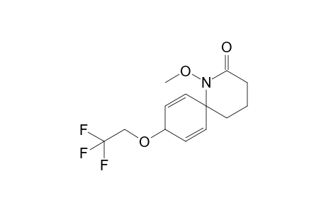1-Methoxy-9-(2,2,2-trifluoroethoxy)-1-azaspiro[5.5]undeca-7,10-dien-2-one