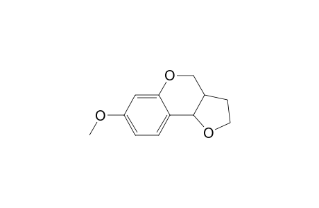 4H-Furo[3,2-c][1]benzopyran, 2,3,3a,9b-tetrahydro-7-methoxy-