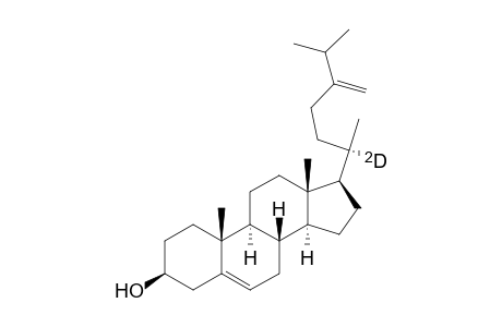 (20R)-24-Methylenecholest-5-en-3.beta.-ol-20-D