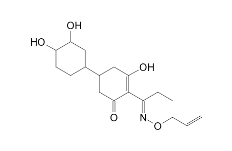 2-Cyclohexen-1-one, 5-(3,4-dihydroxycyclohexyl)-3-hydroxy-2-[1-[(2-propenyloxy)imino]propyl]-