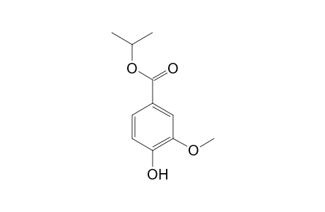 Isopropyl 4-hydroxy-3-methoxybenzoate