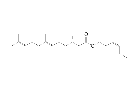 (Z)-3-Hexenyl (S,E)-2,3-dihydrofarnesoate