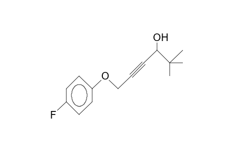 4-Hexyn-3-ol, 6-(4-fluorophenoxy)-2,2-dimethyl-