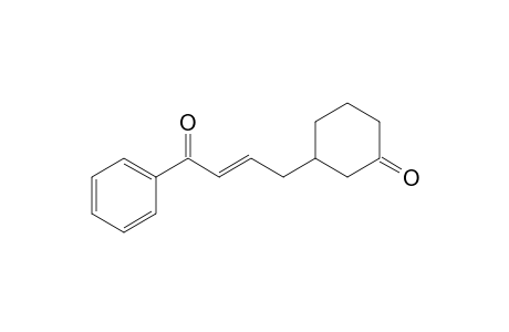 3-(4-Oxo-4-phenyl-2(E)-butenyl)cyclohexanone