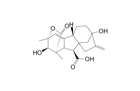 4H-1,4:8,10a-Dimethanoazuleno[1,2-d]oxepin, gibb-4-ene-1,10-dicarboxylic acid deriv.