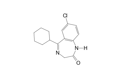 7-CHLORO-5-CYCLOHEXYL-1,3-DIHYDRO-2H-1,4-BENZODIAZEPINE-2-ONE