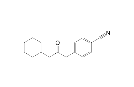 4-(2-Oxo-3-cyclohexylpropyl)benzonitrile