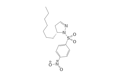 (5R)-5-heptyl-1-(4-nitrophenylsulfonyl)-4,5-dihydro-1H-pyrazole