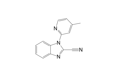 2-Cyano-1-(4-methylpyridin-2-yl)benzimadazole