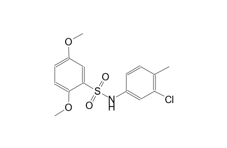 benzenesulfonamide, N-(3-chloro-4-methylphenyl)-2,5-dimethoxy-