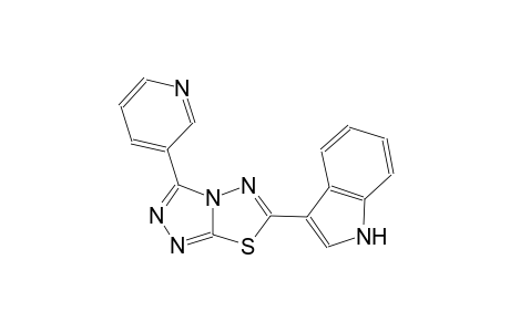 1H-indole, 3-[3-(3-pyridinyl)[1,2,4]triazolo[3,4-b][1,3,4]thiadiazol-6-yl]-