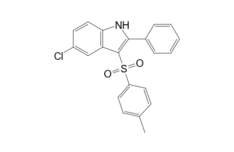 5-Chloranyl-3-(4-methylphenyl)sulfonyl-2-phenyl-1H-indole