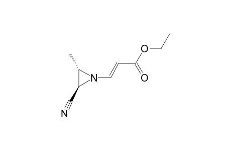 (S*,R*)-E-2-CYANO-3-METHYL-ALPHA'-ETHOXYCARBONYL-N-VINYL-AZIRIDINE