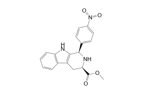 cis-(1R,3R)-Methyl 1-(4-nitrophenyl)-2,3,4,9-tetrahydro-1H-pyrido[3,4-b]indole-3-carboxylate