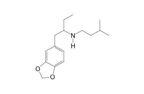 N-Isopentyl-1-(3,4-methylenedioxyphenyl)butan-2-amine