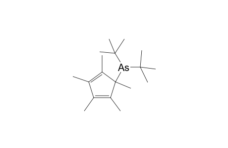 di-tert-butyl(pentamethylcyclopentadienyl)arsan