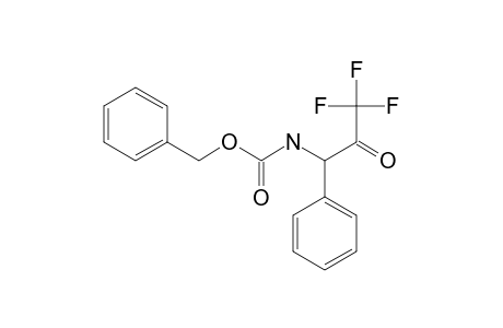 N-(3,3,3-TRIFLUORO-2-OXO-1-PHENYLPROPYL)-BENZYLCARBAMATE