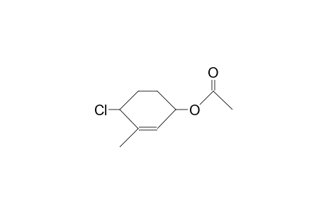 cis-1-Acetoxy-4-chloro-3-methyl-2-cyclohexene