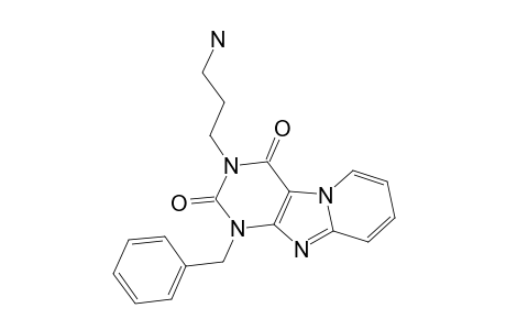 1-BENZYL-3-(3-AMINOPROPYL)-1H,3H-PYRIDO-[2,1-F]-PURINE-2,4-DIONE