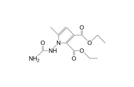 1-Ureido-5-methyl-2,3-biscarbethoxy-pyrrole