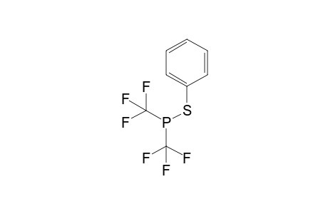 phenylthiobis(trifluoromethyl)phosphine