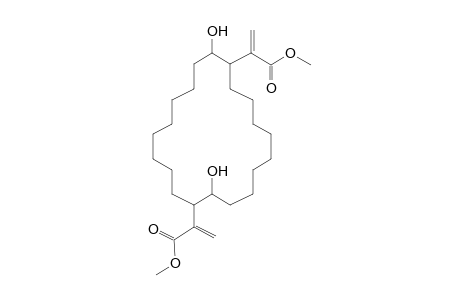 1,11-Bis(methoxycarbonylethenyl)-10,20-dihydroxycycloeicosane