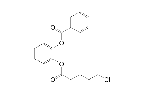 1,2-Benzenediol, o-(5-chlorovaleryl)-o-(2-methylbenzoyl)-