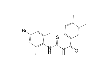 N-(4-bromo-2,6-dimethylphenyl)-N'-(3,4-dimethylbenzoyl)thiourea