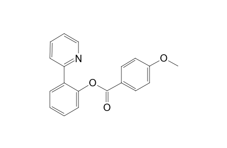 2-(Pyridin-2-yl)phenyl 4-methoxybenzoate