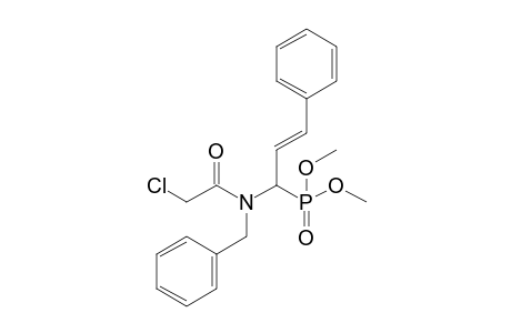 Dimethyl (2E)-1-[Benzyl(chloroacetyl)amino]-3-phenyl-2-propenylphosphonate
